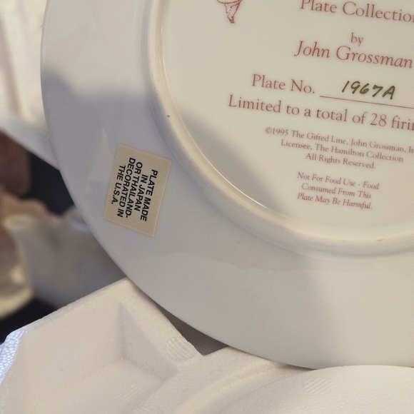 A Token Of Love - From "Love’s Messenger's" Plates by John Grossman w/ COA 1995 - Picture 3 of 7